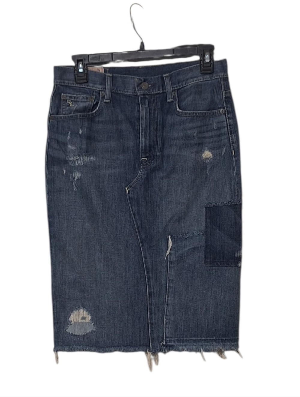 Polo Ralph Lauren Distressed Pencil Skirt Skirt